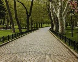 Winding Garden Paths