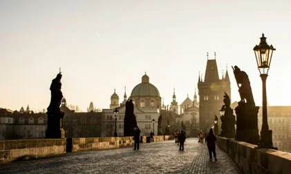 Charles Bridge, Old Town Prague, Czech Republic 1357