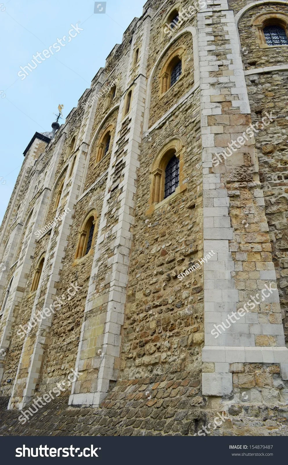 White Tower Close-up, London, England
