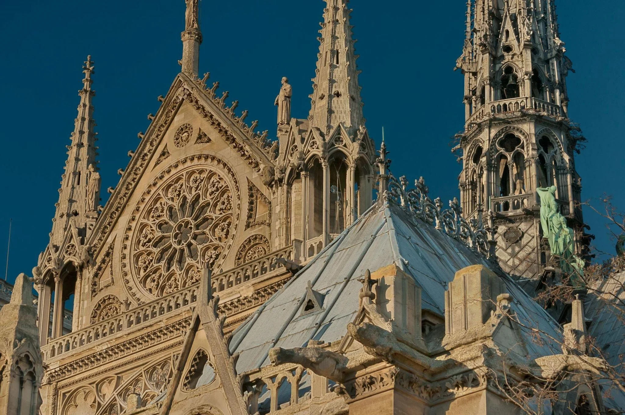 Exterior of the Notre Dame Cathedral